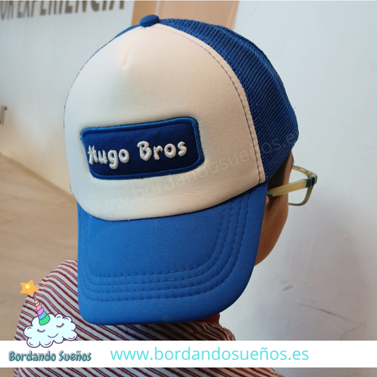 Gorra Personalizada con Nombre y Parche Bordado | Diseño Exclusivo