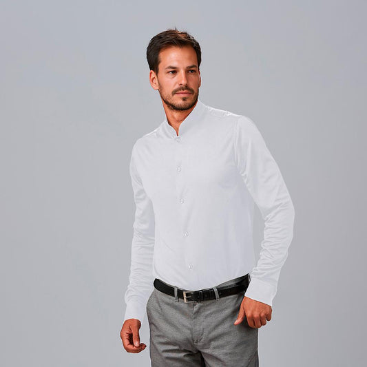 CAMISA HOMBRE C/MAO SLIM FIT INTERLOCK PIETRO - Bordando Sueños