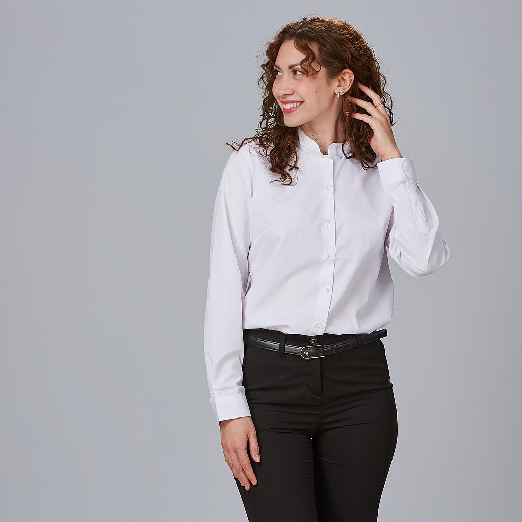 CAMISA MUJER M/L C/MAO POP.