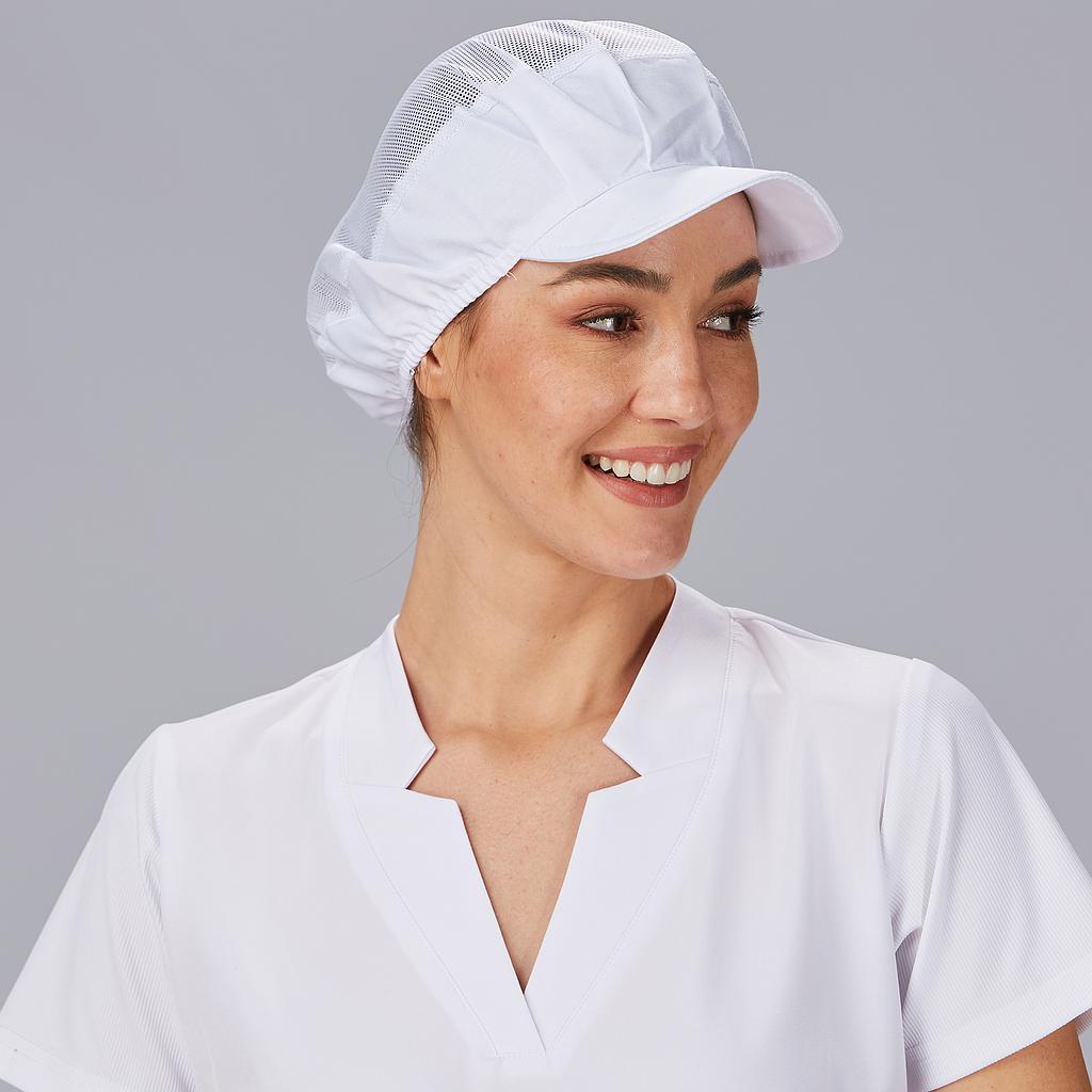 GORRA UNISEX REJILLA Y VISERA RIGIDA (PAQ. 10 UNID)