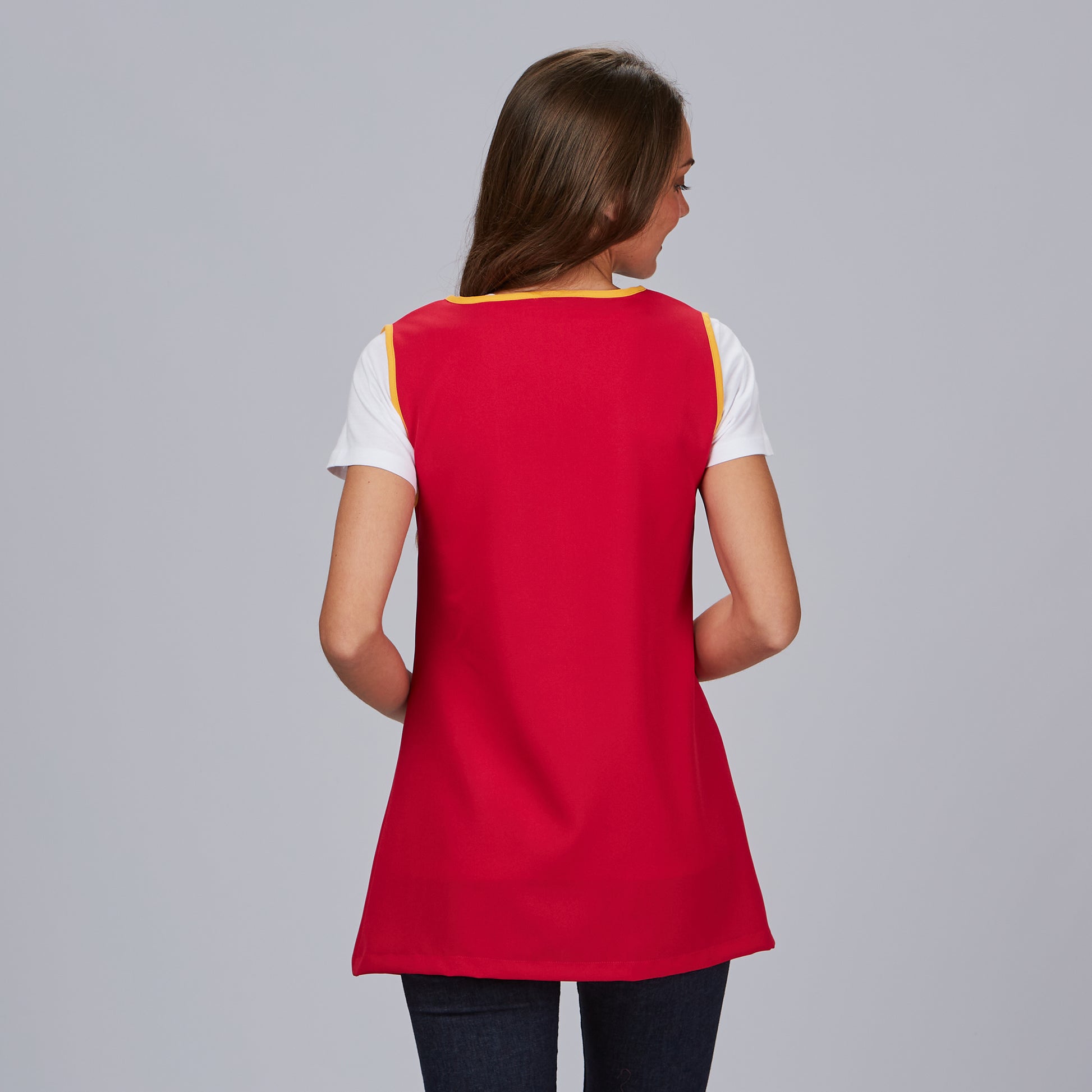 Blusa Mujer Visual – corte M2 evasé, multicolor profesional