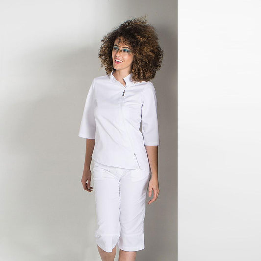 BLUSA MUJER CREMALLERA COSTADO - Bordando Sueños