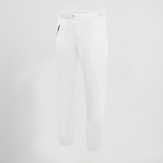 PANTALON UNISEX CREMALLERA SATEN ALGODON