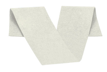 Beca de graduación personalizada Blanco perlado