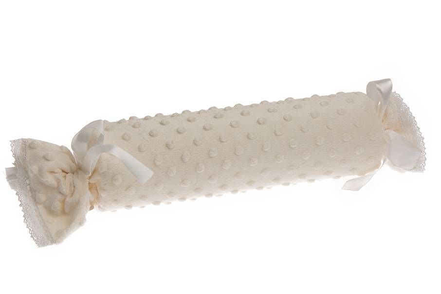 Caremelo Topito personalizado | Nombre bordado Beige