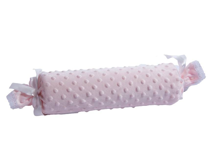 Caremelo Topito personalizado | Nombre bordado Rosa
