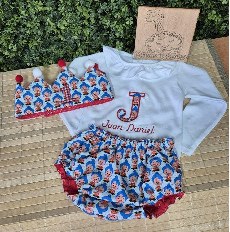 Conjunto de cumpleaños - Personalizado Plin plin