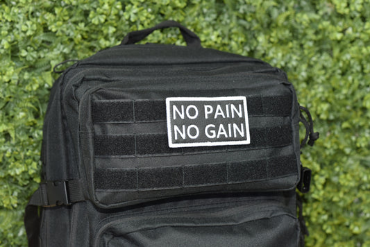 Parche NO PAIN NO GAIN | Con velcro
