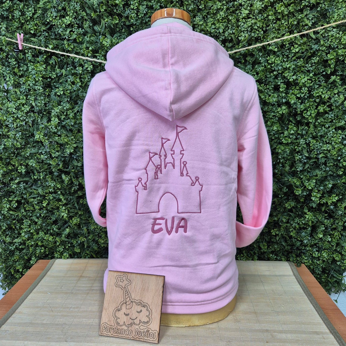 Sudadera capucha Personalizada para Viajes y Parques Temáticos | Bordado Exclusivo