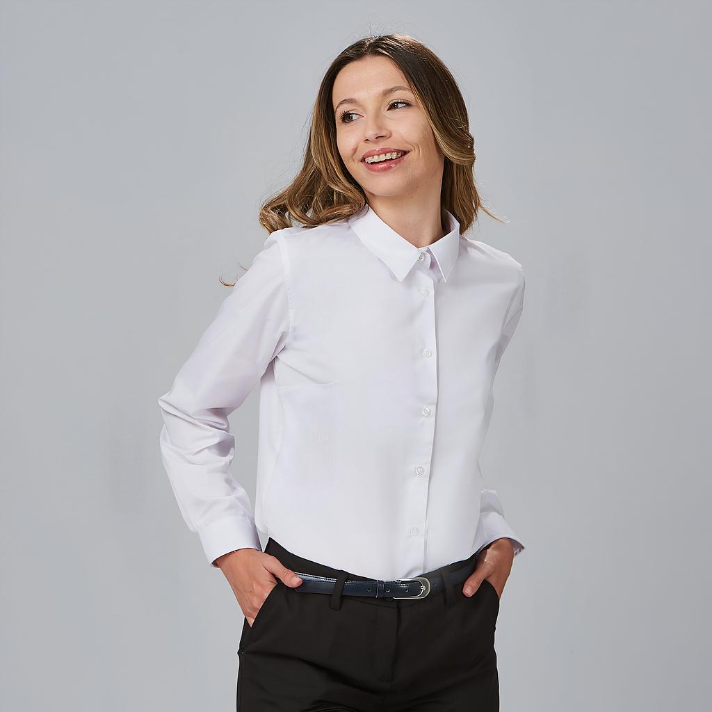 CAMISA MUJER M/L POP.
