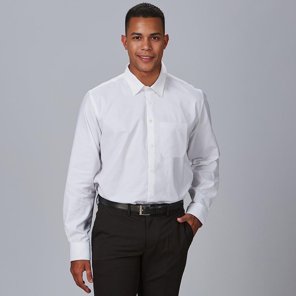 CAMISA HOMBRE M/L POPELIN