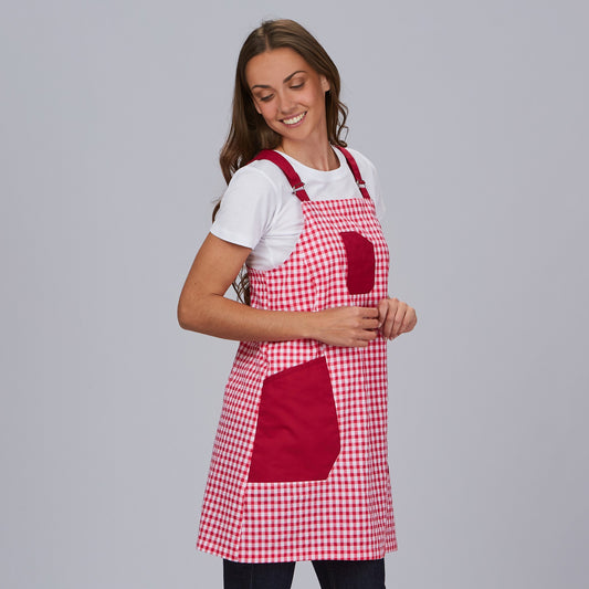 Pichi Gingham – vichy fucsia M2, sostenible y con estilo
