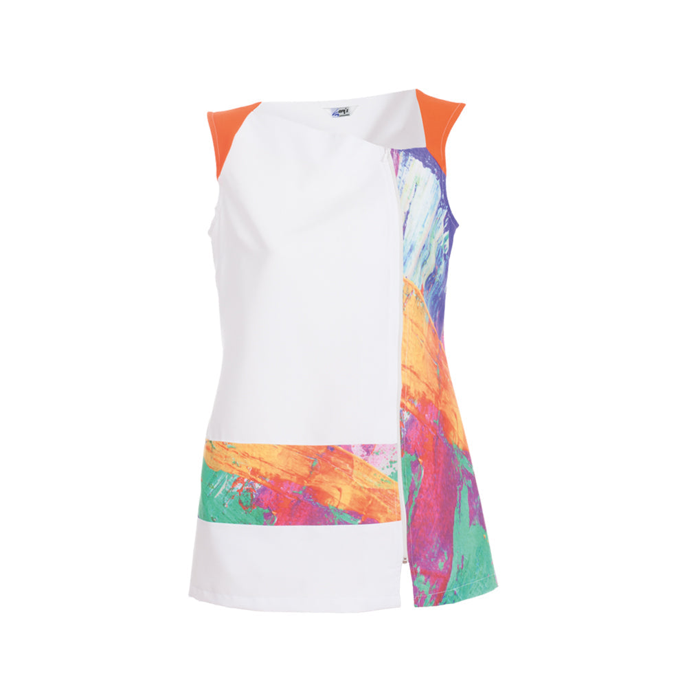 BLUSA S/MANGAS REFLEJOS