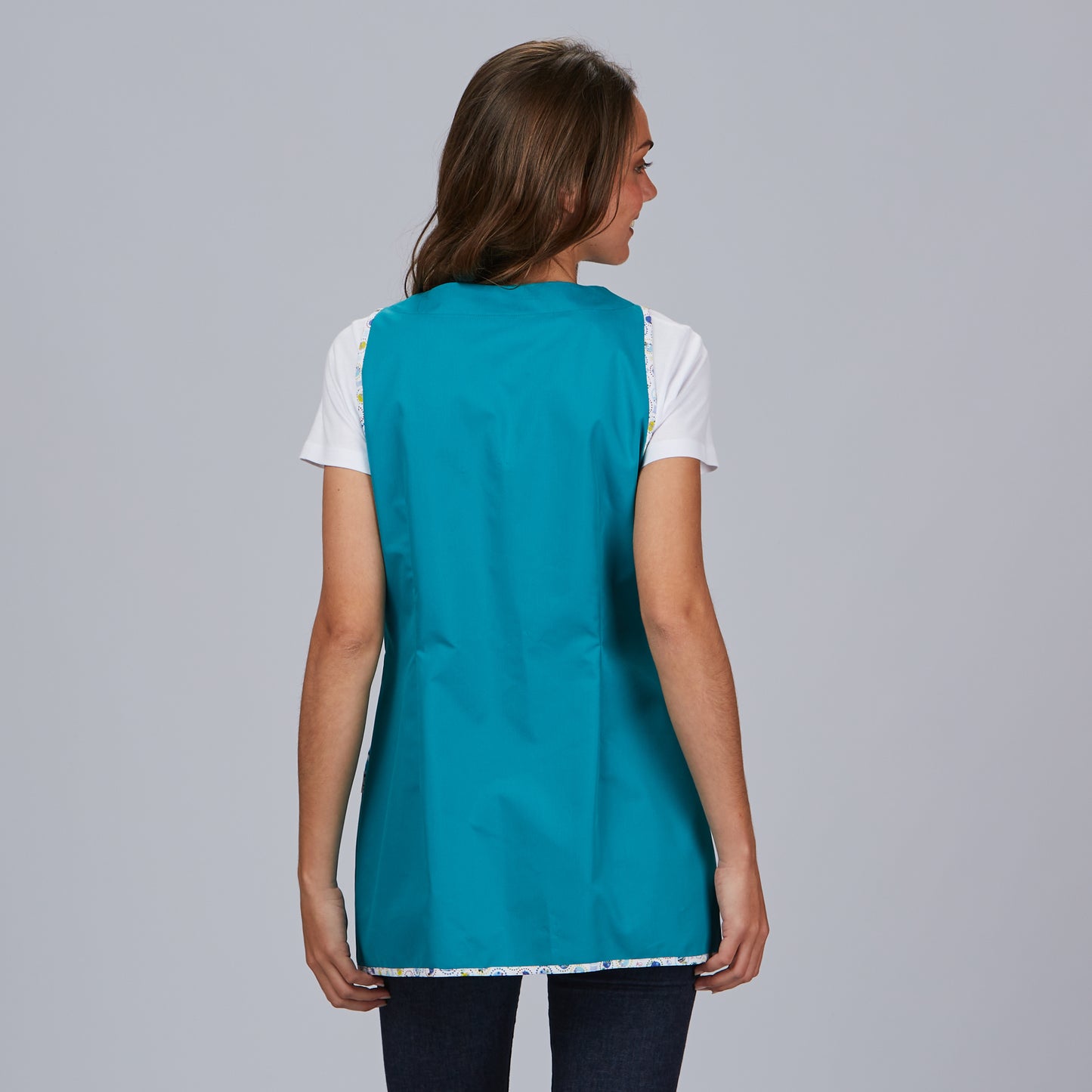 Blusa Mujer Funkids – cruzada verde agua, sostenible y creativa
