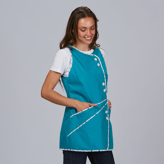 Blusa Mujer Funkids – cruzada verde agua, sostenible y creativa
