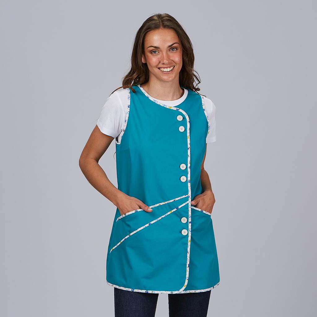 Blusa Mujer Funkids – cruzada verde agua, sostenible y creativa