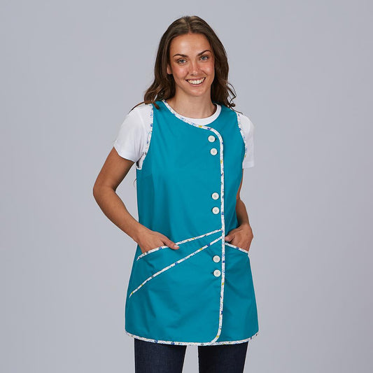 Blusa Mujer Funkids – cruzada verde agua, sostenible y creativa