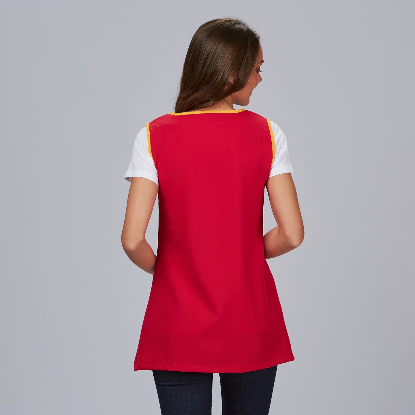 Blusa Mujer Visual – corte M2 evasé, multicolor profesional