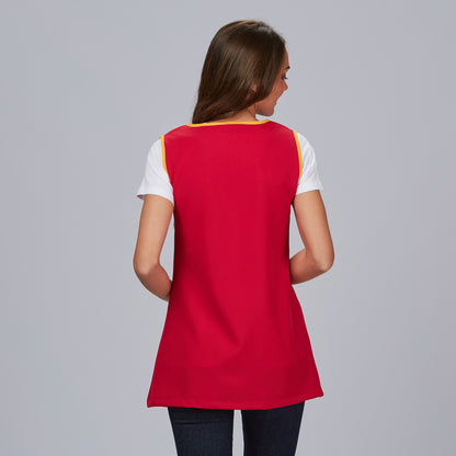 Blusa Mujer Visual – corte M2 evasé, multicolor profesional