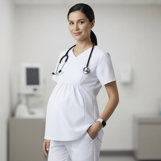 BLUSA MUJER PREMAMA M/C MARIONA - Bordando Sueños