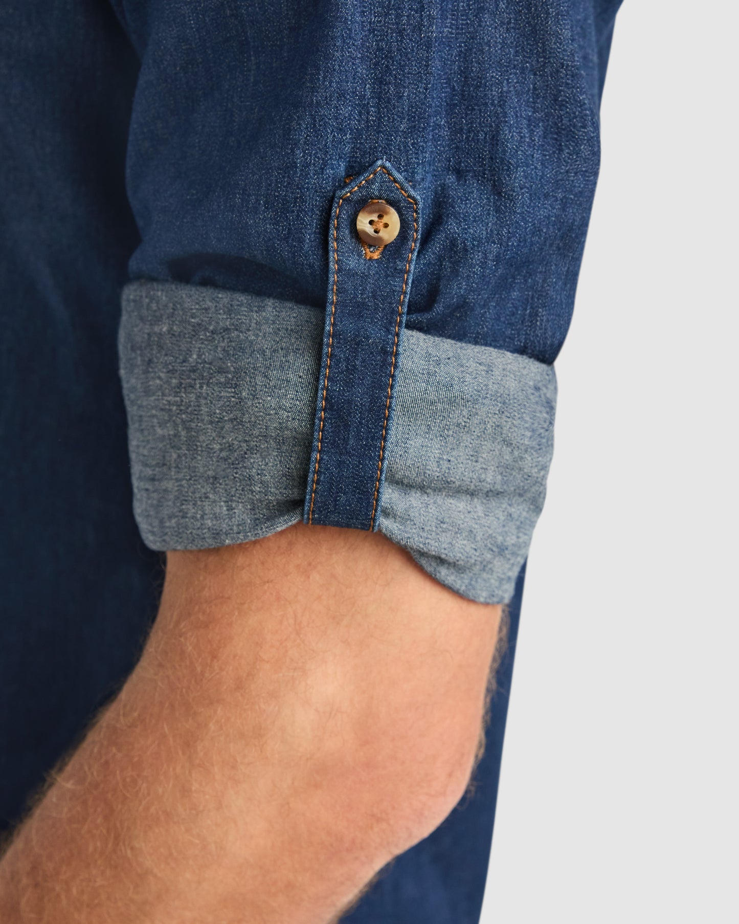 Camisa Vaquera Manga Larga Hombre| ROLY