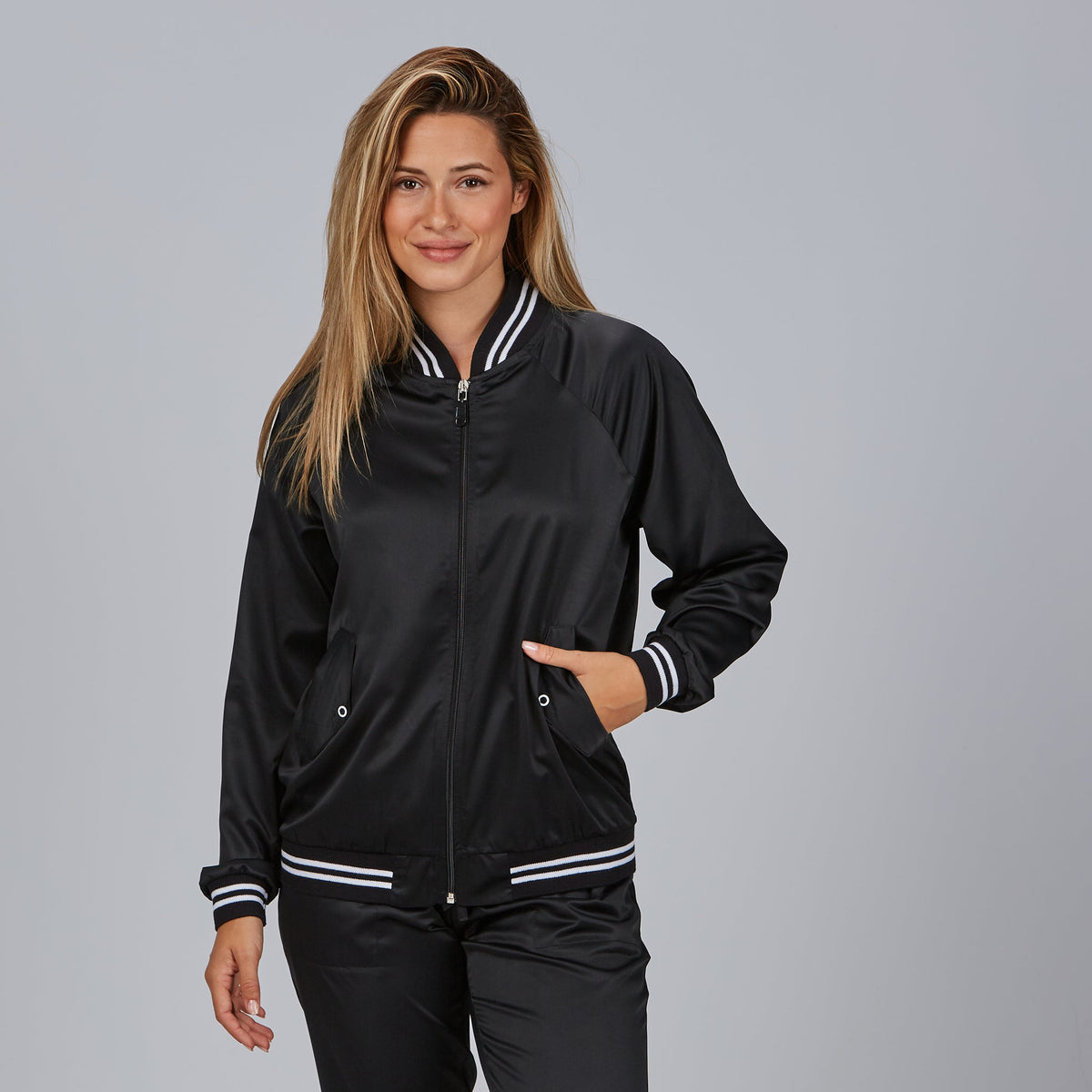 BOMBER MUJER GIRASOL PEACH