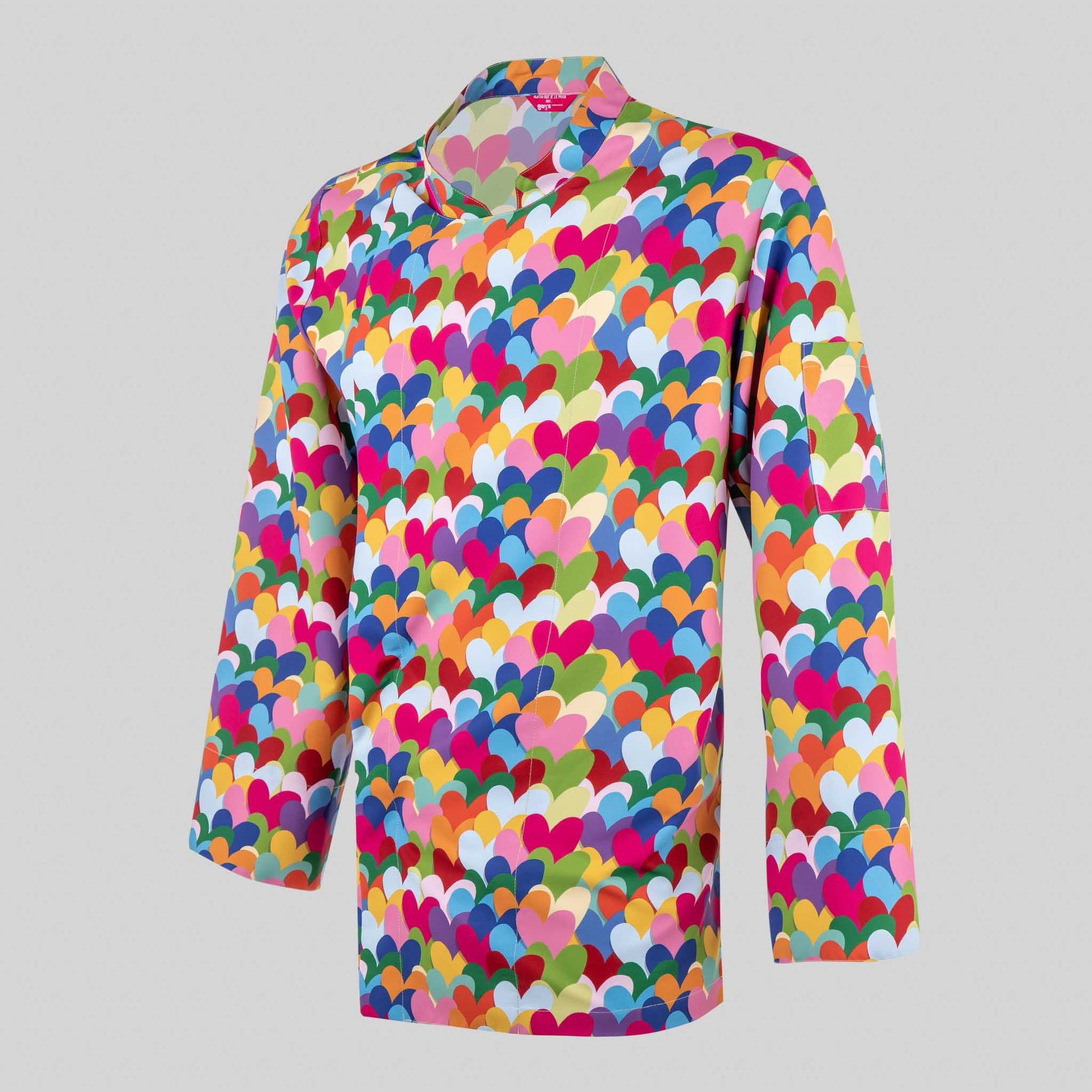 CHAQUETA COCINA UNISEX HEART ALGODON AGATHA