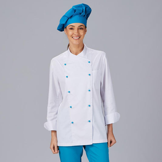 CHAQUETA COCINA MUJER NIZA SIN BOTONES (PEDIR APARTE REF 3111)