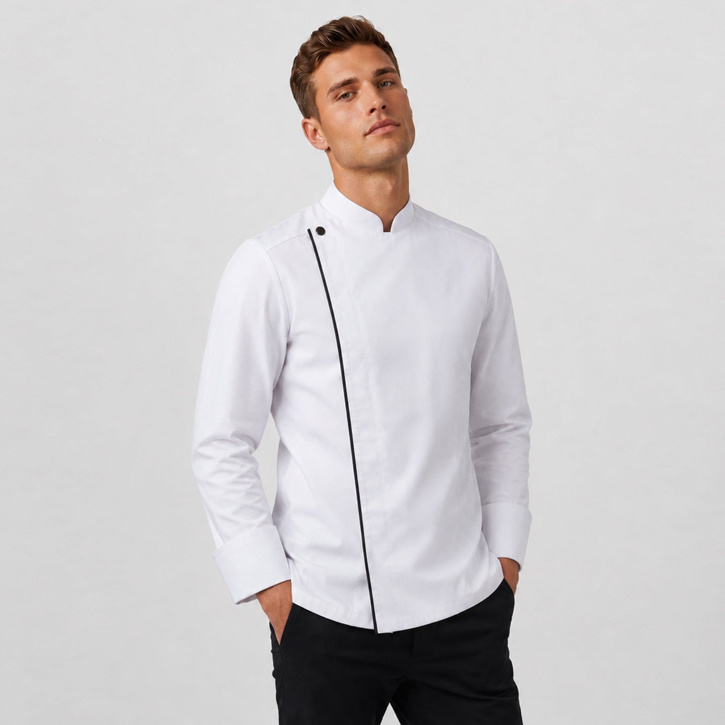 CHAQUETA COCINA UNISEX ATON