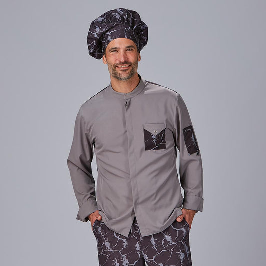 CHAQUETA COCINA UNISEX COMBI CANALE RAYO