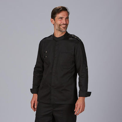 CHAQUETA COCINA HOMBRE SATEN ALGODON CUETO