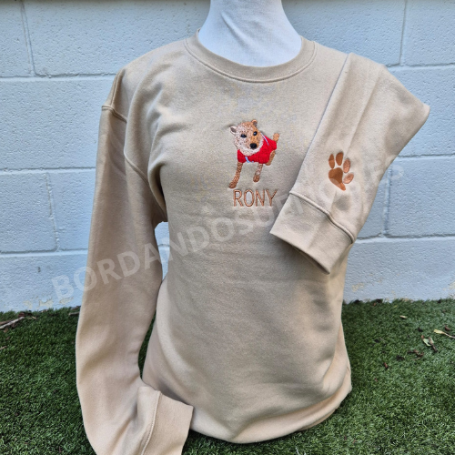 Sudaderas Personalizadas con Bordado de Mascota – Llévalo Siempre Contigo