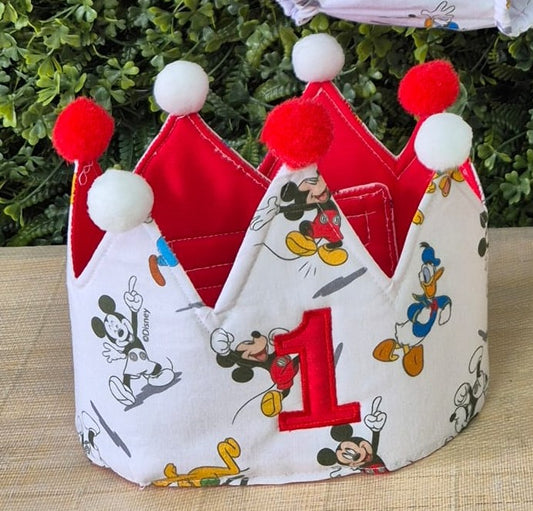 Corona de Cumpleaños Personalizada -  Mickey