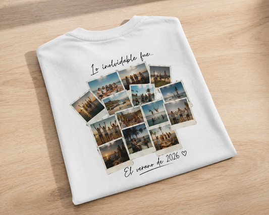 Camiseta personalizada Collage DTF
