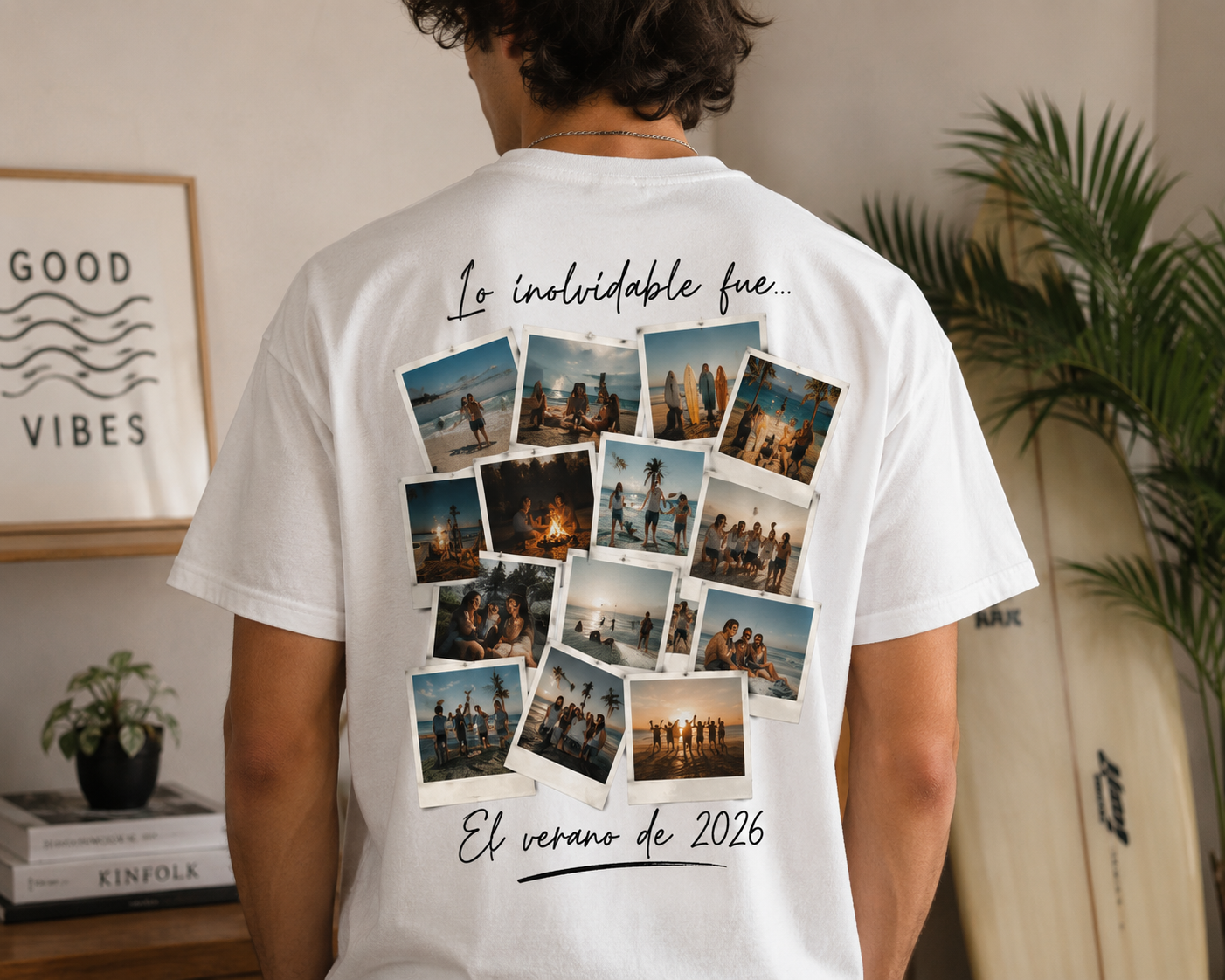 Camiseta personalizada Collage DTF