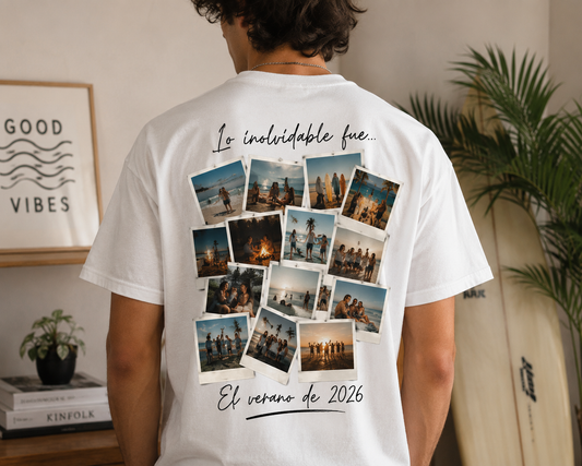 Camiseta personalizada Collage DTF