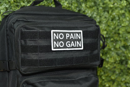 Parche NO PAIN NO GAIN | Con velcro