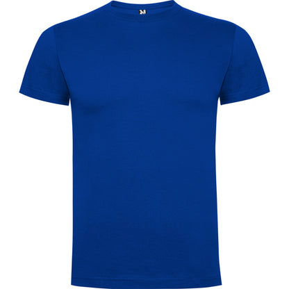 Camiseta personalizada con bordado a juego con el código de Spotify azul royal