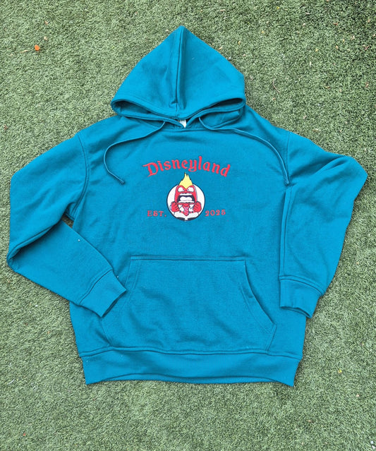 Sudadera capucha Personalizada - Bordado Furia - Disn€y