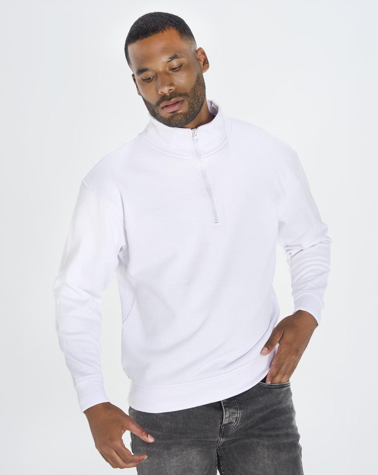 Half Zip Sweatshirt